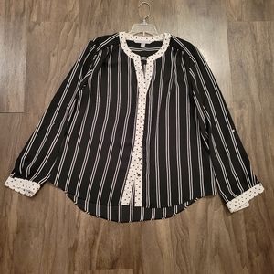Valerie Stevens button up blouse